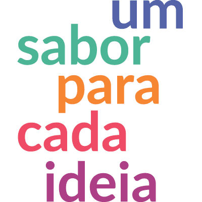 Slogan Um Sabor para Cada Ideia